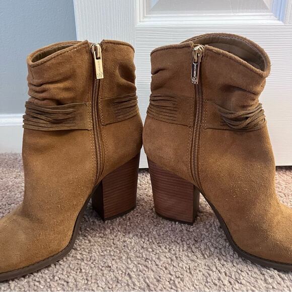 Jessica Simpson Sesley Ankle Tassel Booties Size 7 Women’s - Picture 3 of 8